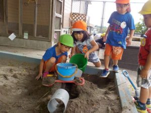 幼稚園の様子